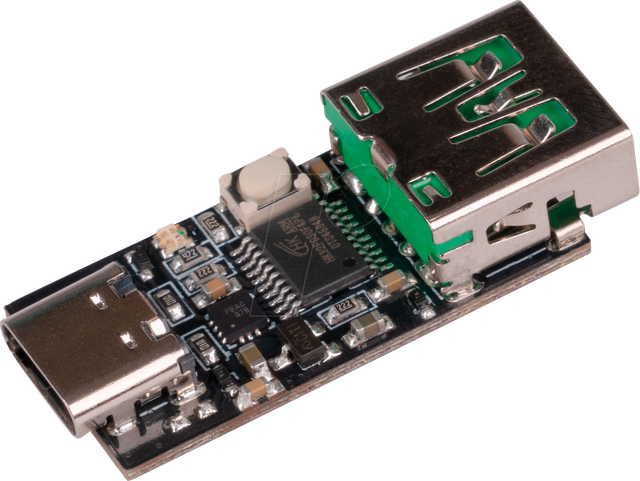 DEBO USB-PD 2 - Entwicklerboards - USB-PD Trigger-Modul, USB-C auf USB-A