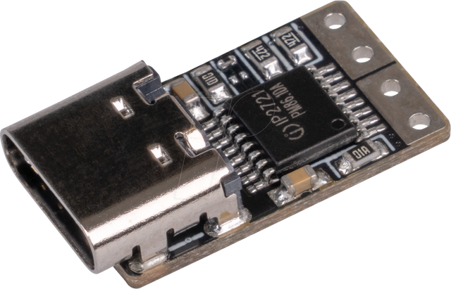 DEBO USB-PD 5 - Entwicklerboards - USB-PD Trigger-Modul, USB-C auf Lötpads