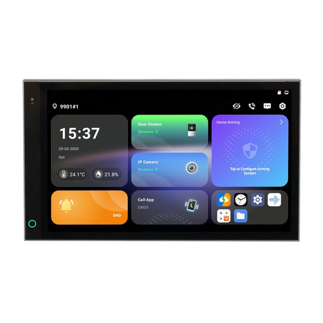DH SCP3022A-B - Smart Home Display, 2-Draht, LAN, WLAN, PoE