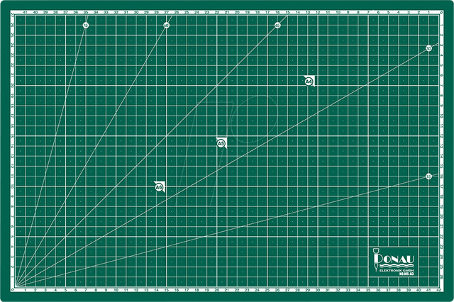 DONAU MS-A3 - Schneidematte, A3, 450 x 300 x 3 mm