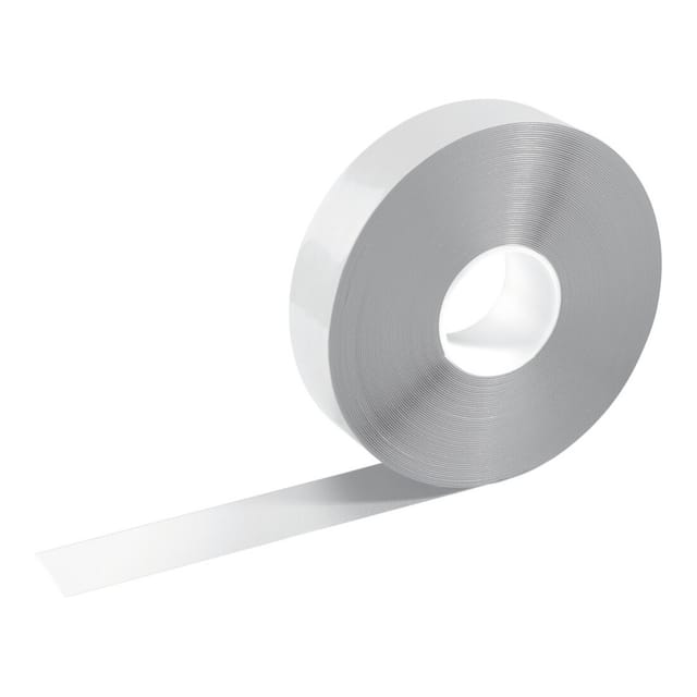 DURABLE 102102 - Bodenmarkierungsband, weiß, 0,5 mm dick, 50 mm x 30 m