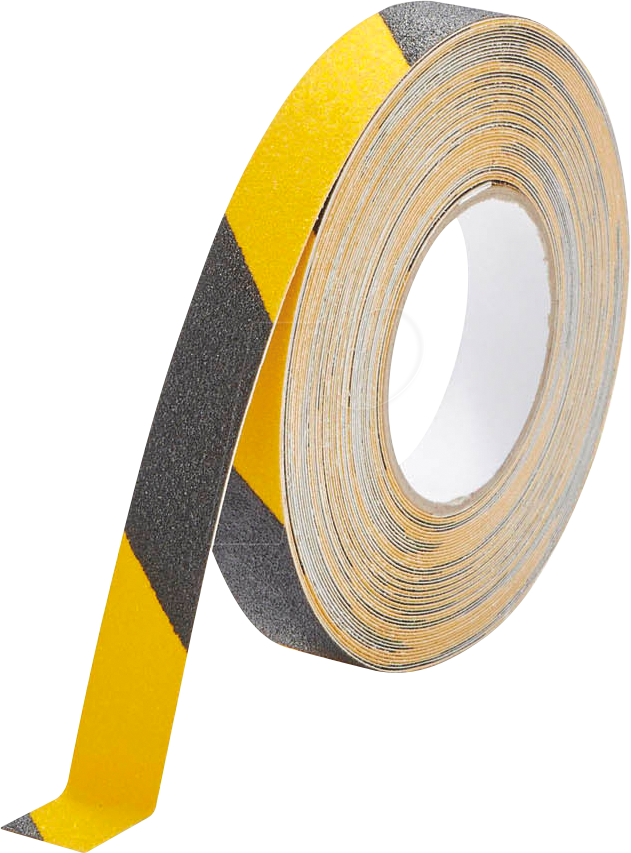 DURABLE 1081130 - Antirutschband DURALINE® GRIP 15 m x 25 mm, gelb