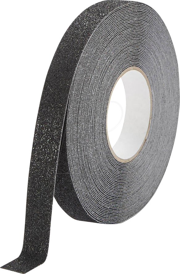 DURABLE 109401 - Antirutschband DURALINE® GRIP+ 15 m x 25 mm, schwarz