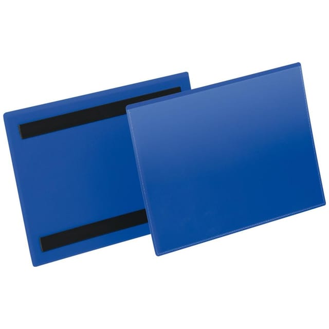 DURABLE 174307 - Kennzeichnungstasche, magnetisch, A5 quer, 50 Stück
