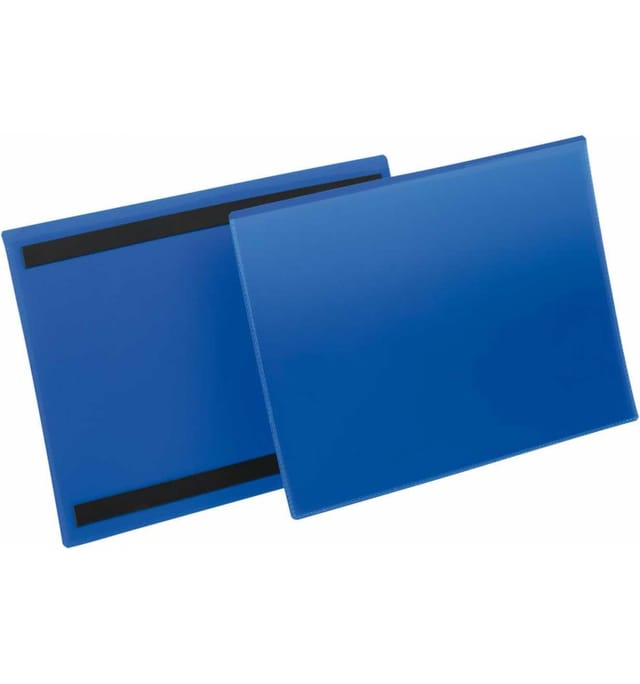 DURABLE 174507 - Kennzeichnungstasche, magnetisch, A4 quer, 50 Stück