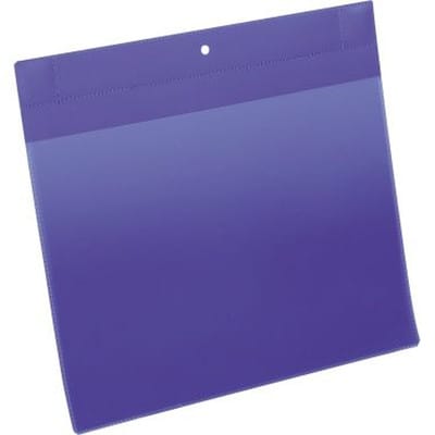 DURABLE 174807 - Magnettasche, Neodym, A4, quer, blau, 10 Stück