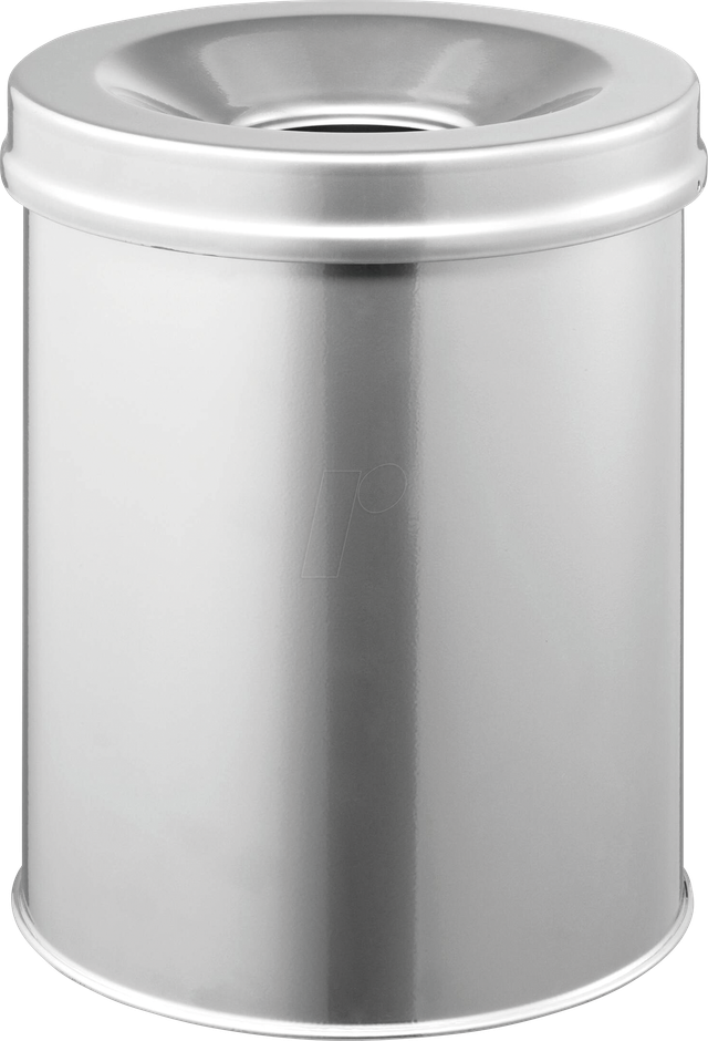 DURABLE 330523 - Papierkorb Safe rund, 15l, silber