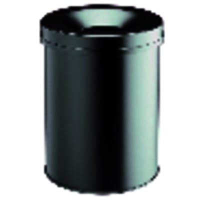 DURABLE 3306-10 - Papierkorb Safe rund, 30l, grau