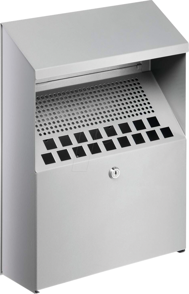 DURABLE 333423 - Wandascher 4 l, Metall, silber
