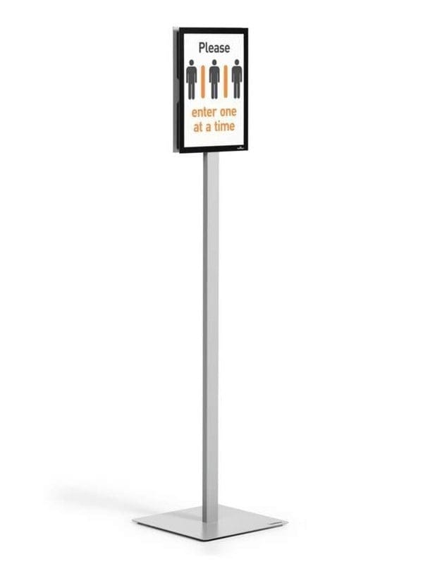 DURABLE 501257 - Info-Bodenständer, A4, anthrazit