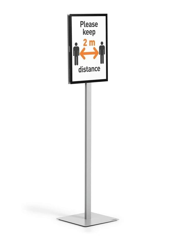 DURABLE 501357 - Info-Bodenständer, A3, anthrazit