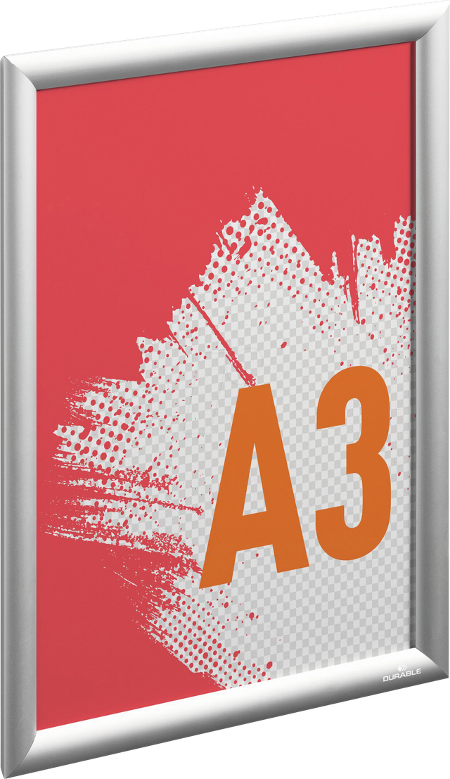 DURABLE 503423 - Klapprahmen, A3, Aluminium