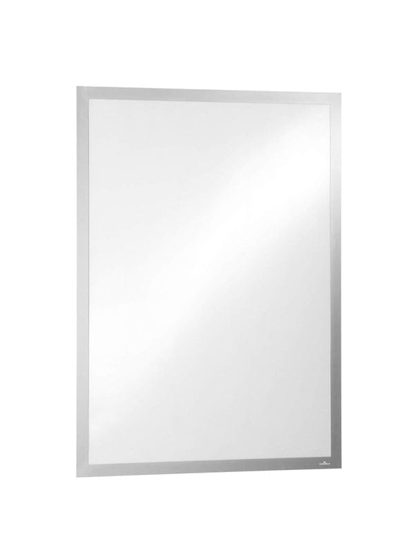 DURABLE 505423 - Info-Rahmen, 50x70 cm, selbstklebend, aufklappbar, silber