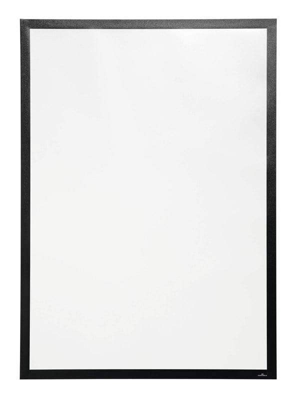 DURABLE 505601 - Info-Rahmen, 70x100 cm, selbstklebend, aufklappbar, schwarz