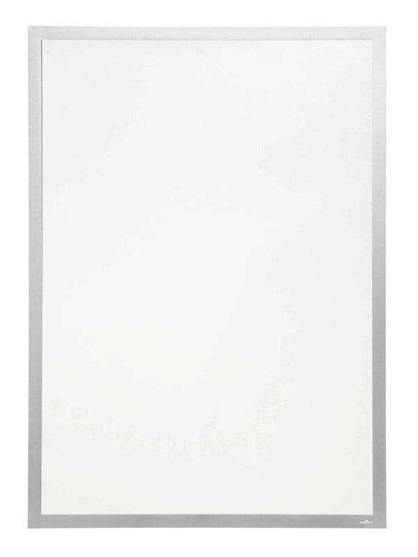 DURABLE 505623 - Info-Rahmen, 70x100 cm, selbstklebend, aufklappbar, silber