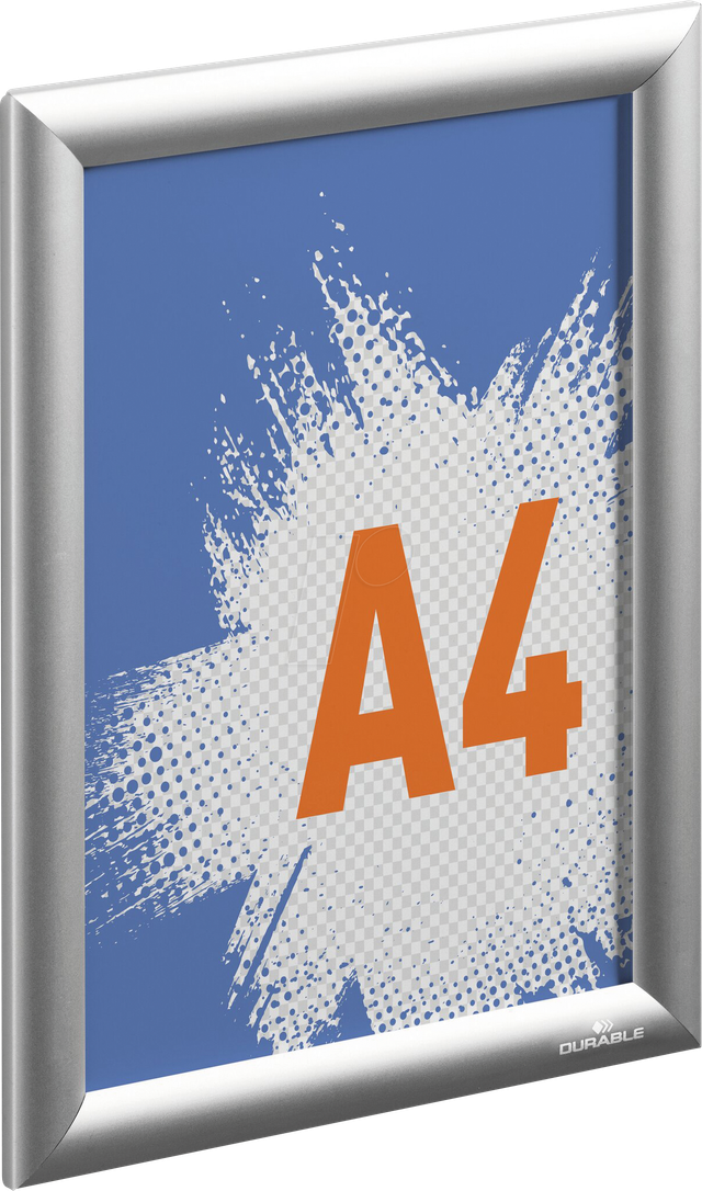 DURABLE 506123 - Klapprahmen, A4, Aluminium