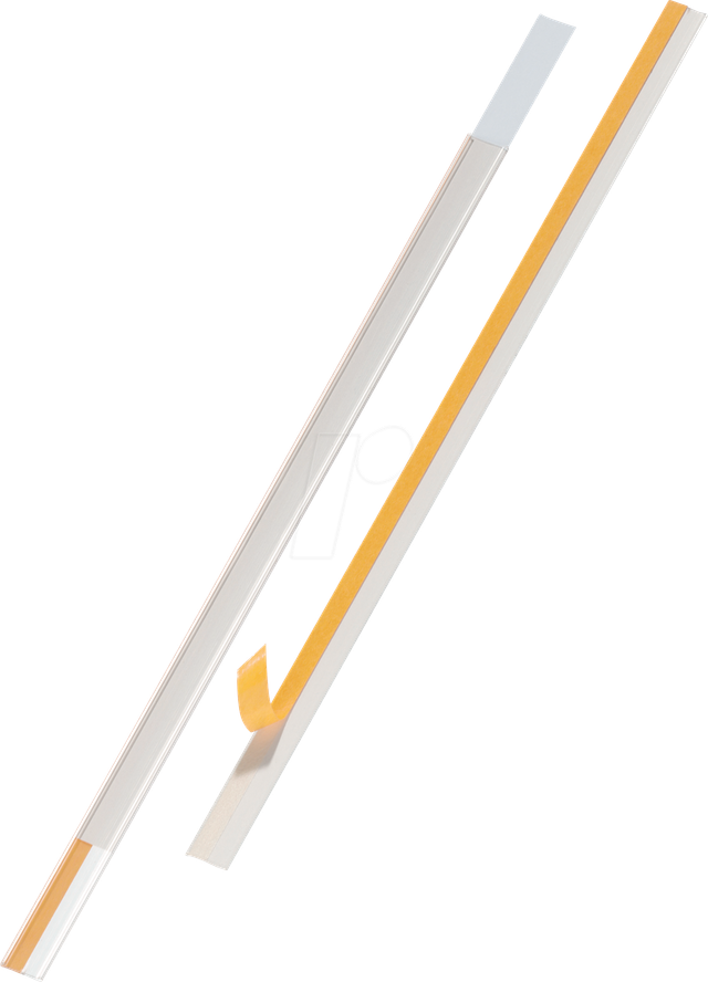 DURABLE 802619 - Scannerschienen, 1000 x 20 mm, selbstklebend, 25 Stück