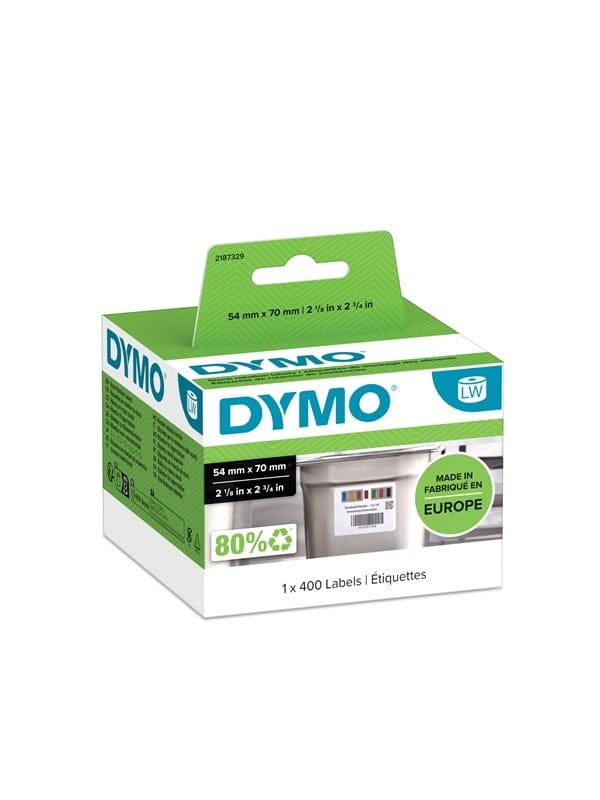 DYMO LW 2187329 - DYMO Warenrotations-Etiketten für LabelWriter 54mm x 70mm, 400 S