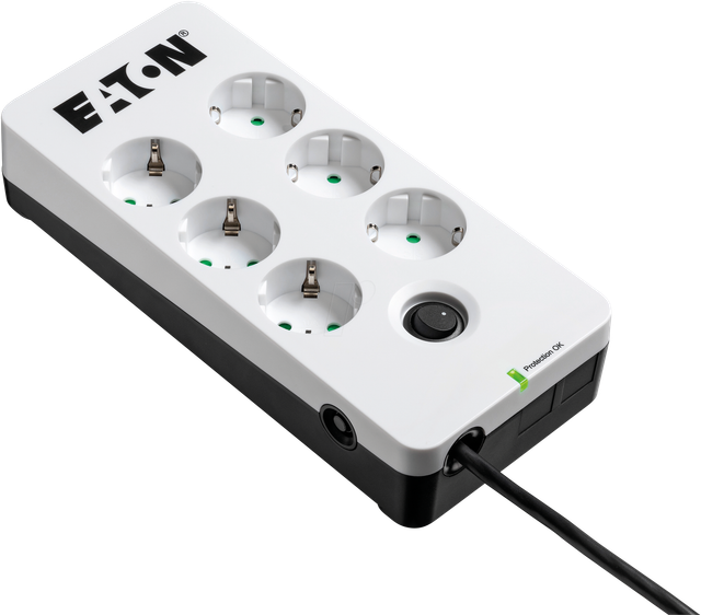 EATON PB6D - Blitz- / Überspannungschutz, 6-fach, Schutzkontakt