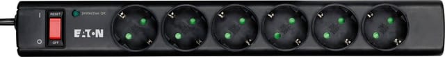 EATON PS6D - Steckdosenleiste, 6-fach, Blitz- / Überspannungsschutz