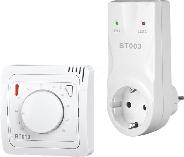 EB BPT013 - Raumthermostat, 35 m Reichweite, Funk