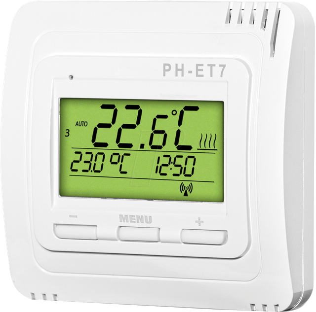 EB PH-ET7-V - Thermostat Elektroheizung, Wandmontage