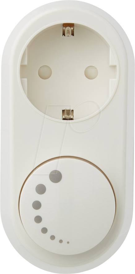 ECO-DIM.06-ZGB - LED-Steckdimmer, 0-100 W, Phasenabschnitt (RC), Zigbee