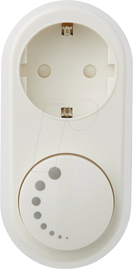 ECO-DIM.06-ZWV - LED-Steckdimmer, 0-100 W, Phasenabschnitt (RC), Z-Wave