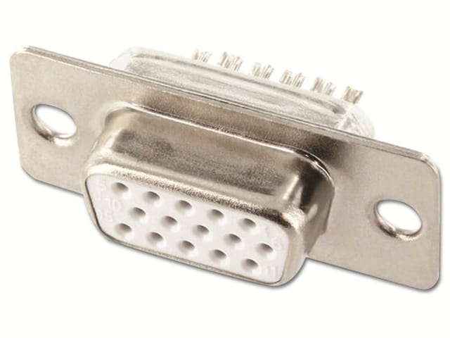 ECON BU15HD - D-Sub-Buchsenleiste 15 polig High Density