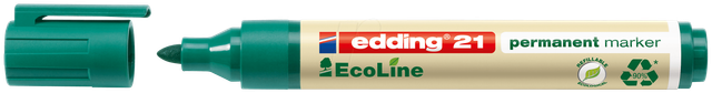 EDDING 21GN - Permanentmarker, umweltfreundlich, grün
