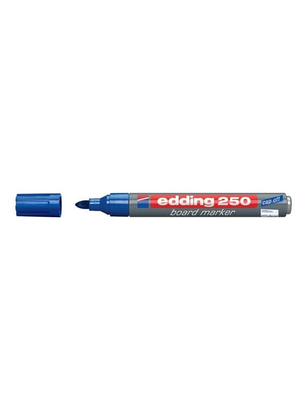 EDDING 250BL - Whiteboard Marker, 1,5 - 3,0 mm, blau