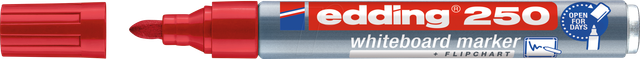 EDDING 250RT - Whiteboard Marker, 1,5 - 3,0 mm, rot