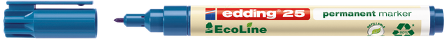 EDDING 25BL - EcoLine Permanentmarker, blau