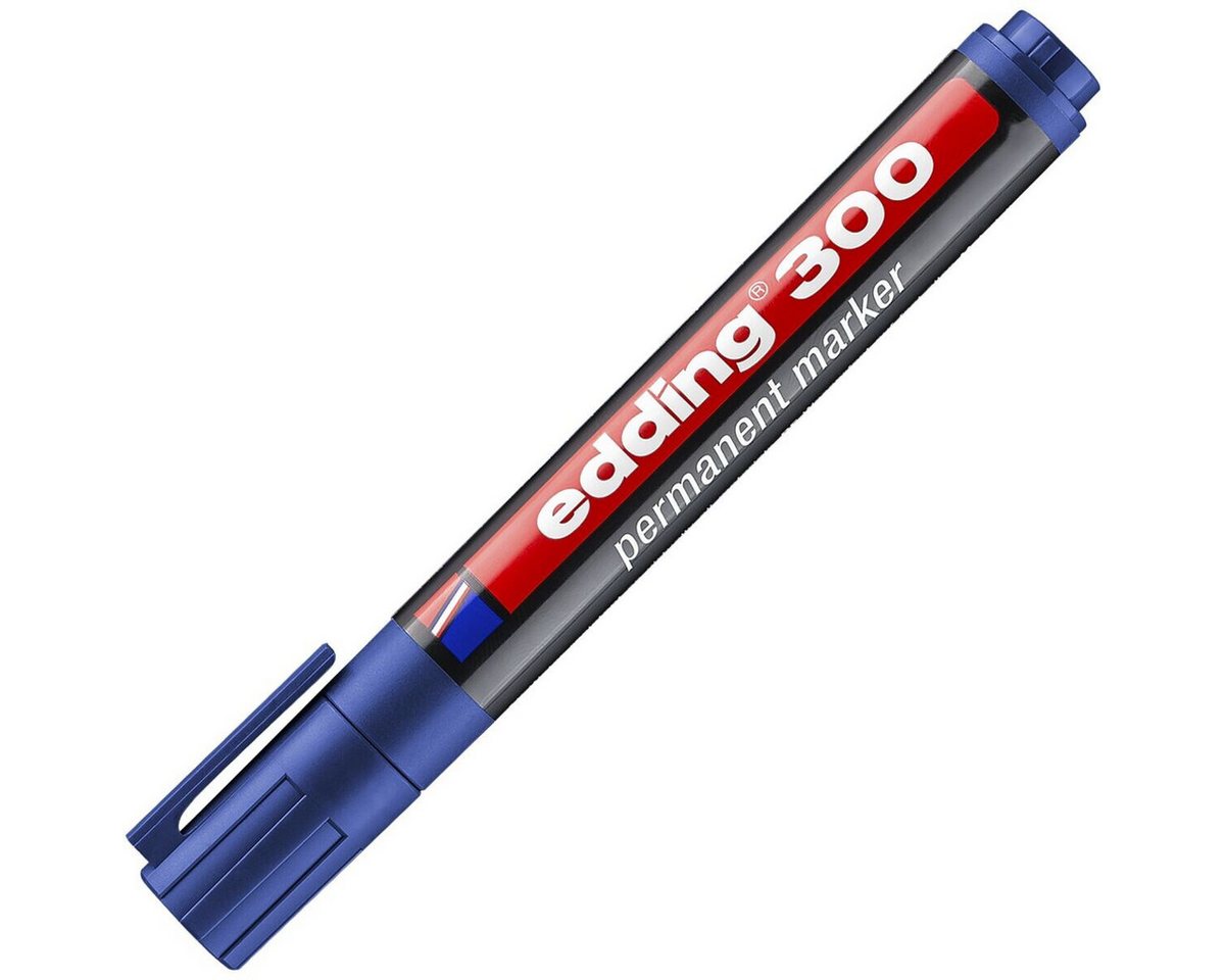 EDDING 300BL - Permanent Marker / blau / 1,5-3,0mm Bild 5