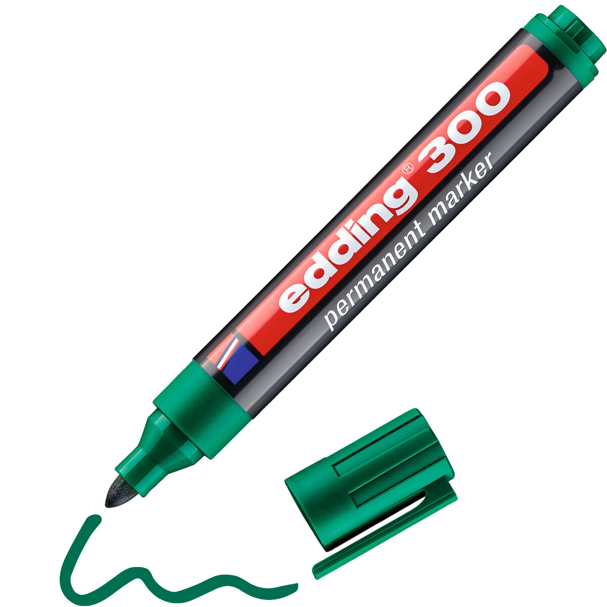 EDDING 300GN - Permanent Marker / grün / 1,5-3,0mm