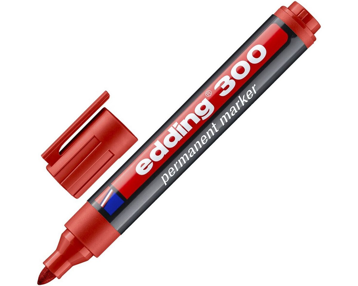 EDDING 300RT - Permanent Marker / rot / 1,5-3,0mm