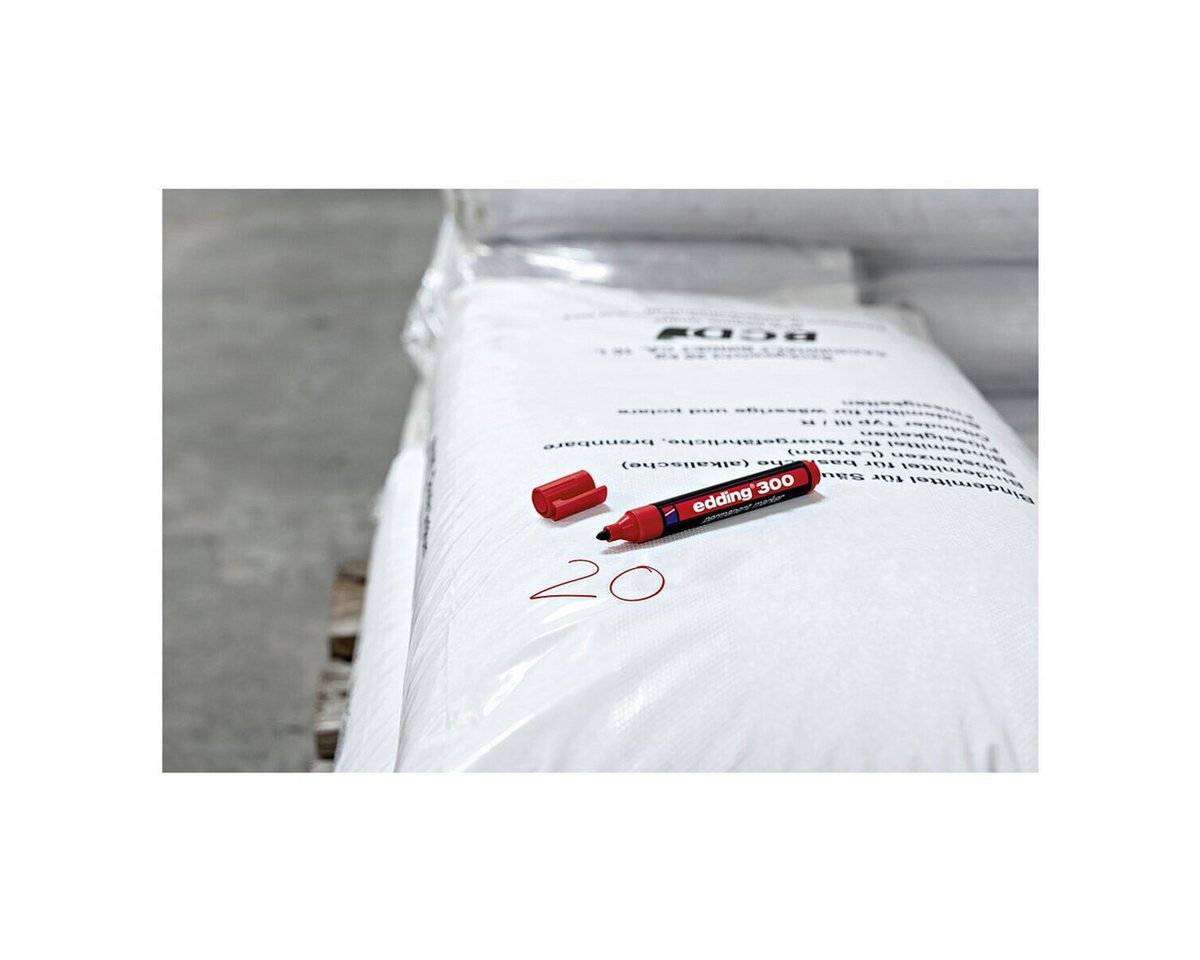 EDDING 300RT - Permanent Marker / rot / 1,5-3,0mm Bild 2