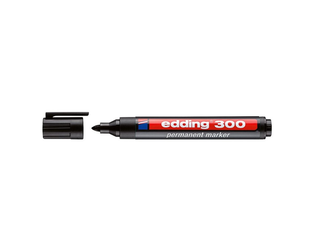 EDDING 300SW - Permanent Marker / schwarz / 1,5-3,0mm Bild 2