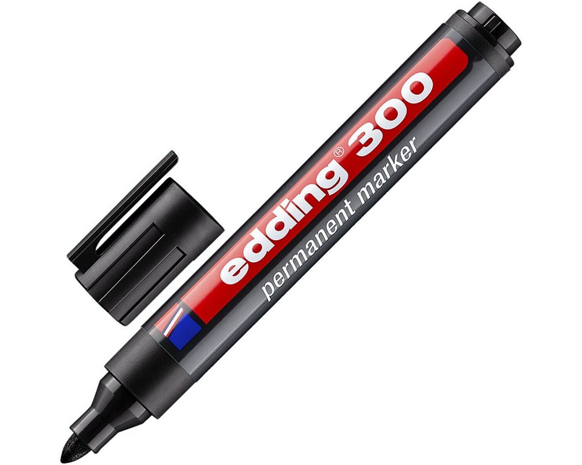 EDDING 300SW - Permanent Marker / schwarz / 1,5-3,0mm Bild 4