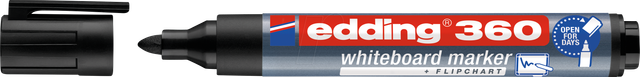 EDDING 360SW - Whiteboard Marker, 1,5 - 3,0 mm, schwarz