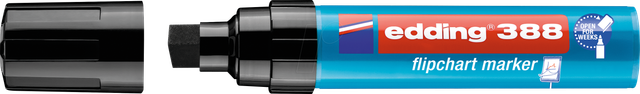 EDDING 388SW - Flipchart Marker, 4,0 - 12,0 mm, schwarz