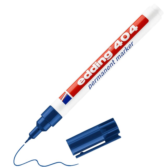 EDDING 404BL - Permanent Marker, 0,75 mm, blau