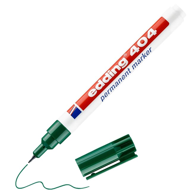 EDDING 404GN - Permanent Marker, 0,75 mm, grün