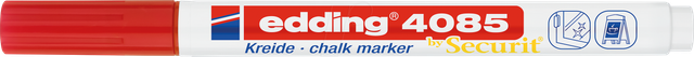 EDDING 4085RT - Kreidemarker, 1 mm - 2 mm, rot