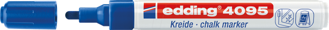EDDING 4095BL - Kreidemarker, 2 mm - 3 mm, blau