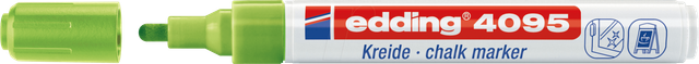EDDING 4095HGN - Kreidemarker, 2 mm - 3 mm, hellgrün
