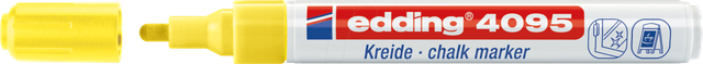 EDDING 4095NGE - Kreidemarker, 2 mm - 3 mm, neongelb