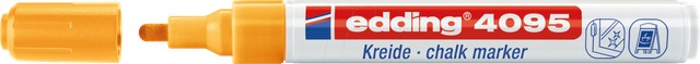 EDDING 4095NOR - Kreidemarker, 2 mm - 3 mm, neonorange