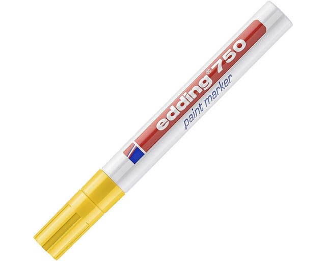 EDDING 750GE - Lack Marker, 2,0 - 4,0 mm, gelb