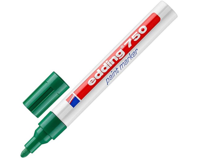 EDDING 750GN - Lack Marker, 2,0 - 4,0 mm, grün
